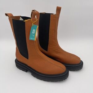 Sergio Tomani Moki Leather Boots  Size US 7.5/ EU 38 Women's‎ Shoes  18796/780